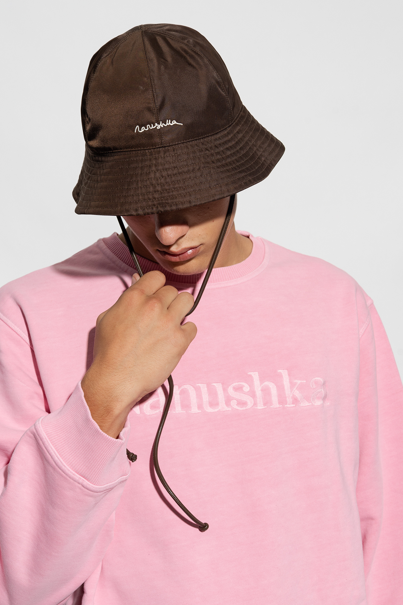 ハット nanushka 'Laurie' bucket hat Nanushka Laurie Bucket Hat In Beige | ModeSens